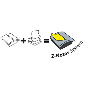 Ekologiczne karteczki samoprzylepne post-it® z-notes (r330-1b), 76x76mm, 6 bl. x 100 kart., żółte