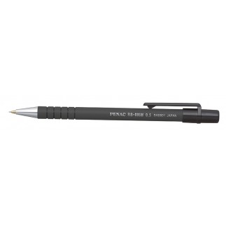 Ołówek automatyczny penac rb085 0,5mm, czarny - 12 szt