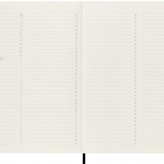 Notes moleskine professional xl (19x25 cm), miękka oprawa, 192 strony, czarny