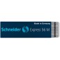 Wkład express 56 m do długopisu schneider, m, format d, czarny - 20 szt
