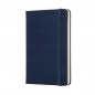 Notes moleskine classic p (9x14 cm) w kratkę, twarda oprawa, sapphire blue, 192 strony, niebieski