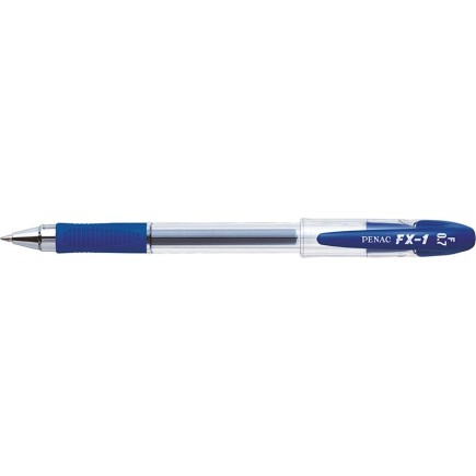 Długopis żelowy penac fx1 0,7mm, niebieski - 12 szt