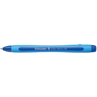Długopis schneider slider memo, xb, niebieski