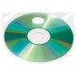 Kieszeń samoprzylepna q-connect, na 2-4 płyty cd/dvd, 127x127mm, 10szt.