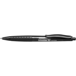 Długopis automatyczny schneider suprimo, m, czarny - 20 szt