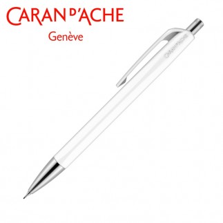 Ołówek automatyczny caran d'ache 884 infinite, biały