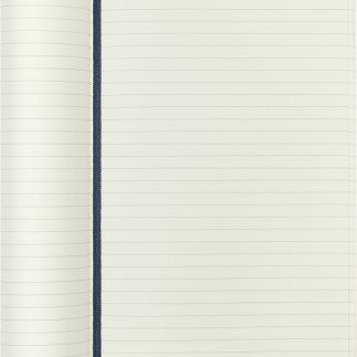 Notes moleskine l (13x21cm) w linie, miękka oprawa, sapphire blue, 192 strony, niebieski