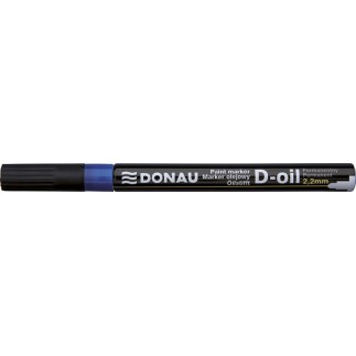 Marker olejowy donau d-oil, okrągły, 2,2mm, niebieski
