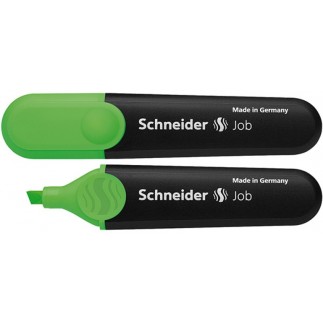 Zakreślacz schneider job, 1-5 mm, zielony - 10 szt