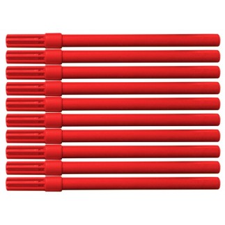 Flamaster biurowy office products, 10szt., czerwony