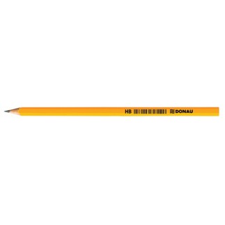 Ołówek drewniany donau, hb, lakierowany, żółty