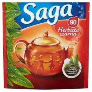 Herbata saga, ekspresowa, 90 torebek - 12 szt
