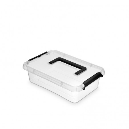 Pojemnik do przechowywania ORPLAST Simple box, 3,1l, z rączką, transparentny