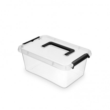Pojemnik do przechowywania ORPLAST Simple box, 4,5l, z rączką, transparentny