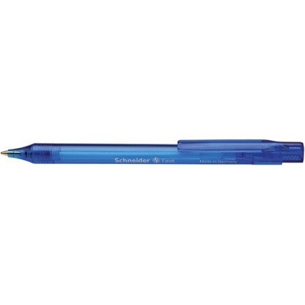 Długopis automatyczny schneider fave, m, niebieski - 50 szt