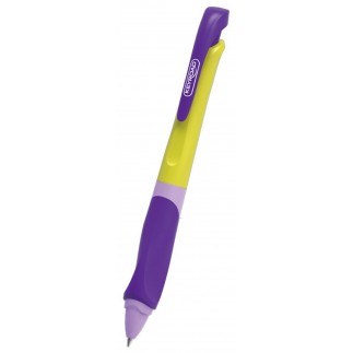 Długopis automatyczny keyroad smoozzy writer, 1,0mm., pakowany na displayu, mix kolorów - 24 szt