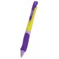 Długopis automatyczny keyroad smoozzy writer, 1,0mm., pakowany na displayu, mix kolorów - 24 szt