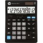 Kalkulator biurowy hp-oc 200 ii/int bx, 12-cyfr. wyświetlacz, 179x125x30mm, czarny