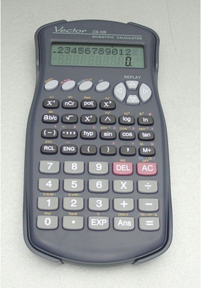 Kalkulator naukowy vector kav cs-105, 240 funkcji, 80x170mm, czarny