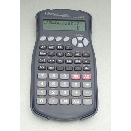 Kalkulator naukowy vector kav cs-105, 240 funkcji, 80x170mm, czarny