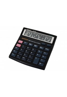 Kalkulator biurowy, VECTOR, KAV VC-555,12-cyfrowy 128x132mm, czarny