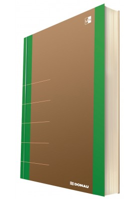 Notatnik DONAU Life, organizer, 165x230mm, 80 kart., zielony