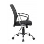 Fotel biurowy office products lipsi, czarny