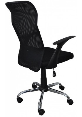 Fotel biurowy office products rhodos, czarny