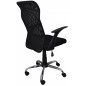 Fotel biurowy office products rhodos, czarny