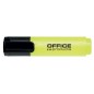 Zakreślacz fluorescencyjny office products, 2-5mm (linia), żółty - 10 szt