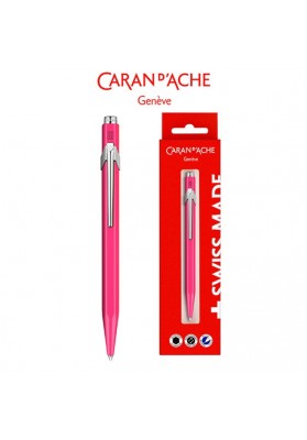 Długopis CARAN D’ACHE 849 Gift Box Fluo Line Pink, różowy