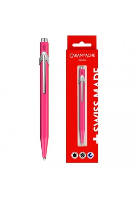 Długopis caran d’ache 849 gift box fluo line pink, różowy