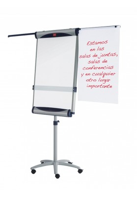 Flipchart mobilny Nobo Classic (Piranha), 70x100cm, tablica suchoś. -magn., z wyciąganymi ramionami
