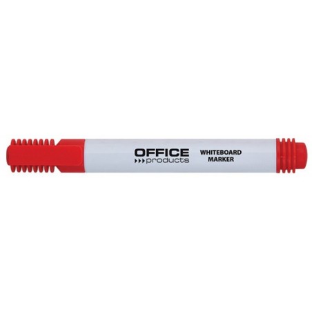 Marker do tablic office products, okrągły, 1-3mm (linia), czerwony