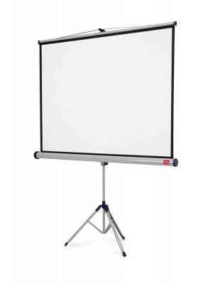 Ekran projekcyjny NOBO, na trójnogu, profesjonalny, 16:10,1500x1000mm, biały