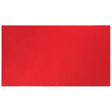 Tablica filcowa NOBO, 90x51cm, panoramiczna 40", czerwona