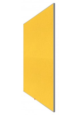 Tablica filcowa NOBO, 72x41cm, panoramiczna 32", żółta