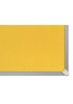 Tablica filcowa NOBO, 123x70cm, panoramiczna 55", żółta