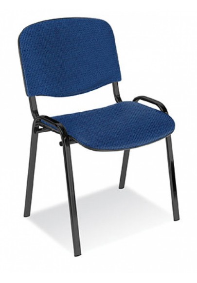 Krzesło konferencyjne office products kos premium, niebieskie