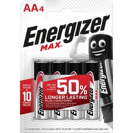 Bateria ENERGIZER Max, AA, LR6, 1,5V, 4szt.