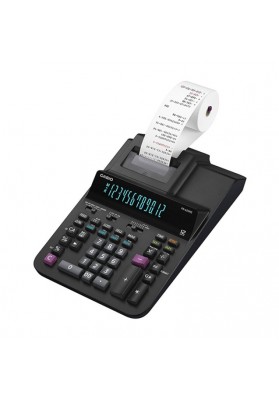 Kalkulator drukujący CASIO FR-620RE, 12-cyfrowy, 205x377mm, czarny