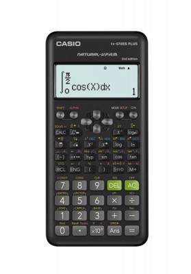 Kalkulator naukowy CASIO FX-570ESPLUS-2, 417 funkcji, 77x162mm, czarny