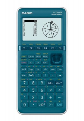 Kalkulator naukowy CASIO FX-7400GIII-S, 84x176mm, niebieski
