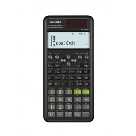 Kalkulator naukowy CASIO FX-991ESPLUS-2, 417 fukncji, 77x162mm, czarny