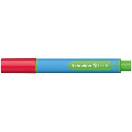 Długopis schneider link-it slider, xb, czerwony