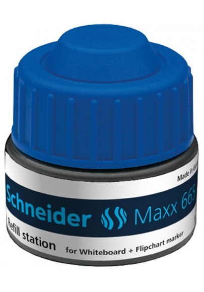Stacja uzupełniająca schneider maxx 665, 30ml, niebieski