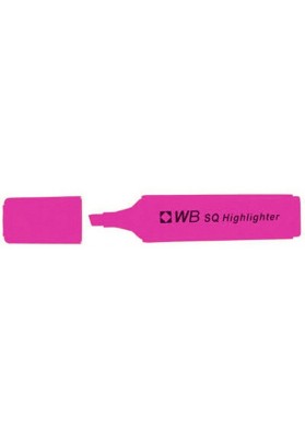 Zakreślacz fluorescencyjny WB SQ, różowy