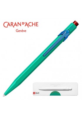 Długopis caran d'ache 849 claim your style ed2 veronese green, m, w pudełku, zielony