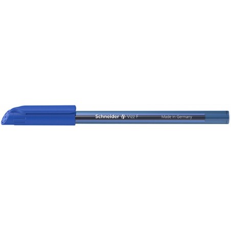 Długopis schneider vizz, f, 1szt., niebieski - 10 szt