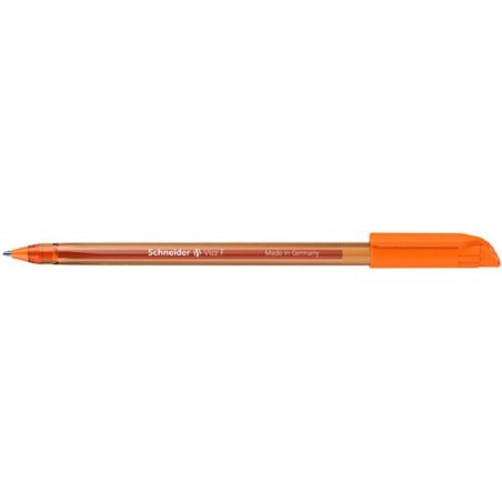 Długopis schneider vizz, f, 1szt., pomarańczowy - 10 szt